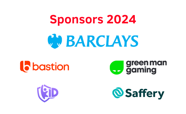 This is a picture of Games Summit 2024 sponsor logos